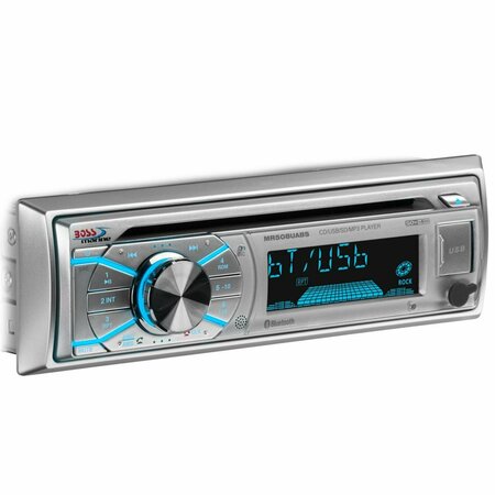 CB DISTRIBUTING Single-DIN CD & MP3 Player Bluetooth - Silver ST3532598